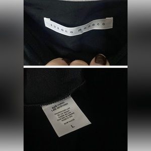 SUSANA MONACO x REVOLVE Strapless Hi Low Dress in Black NWT L